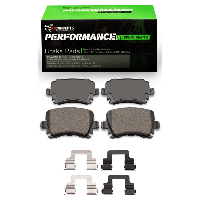 Audi TTS Quattro Brake Pads - Rear - R1 Concepts - Performance Sport Pads - `06-`21